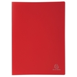 Sichtbuch DIN A4, 70-120 Hüllen, rot, 1 Stück