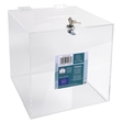 Urne 25x25x25cm, glasklar - Kristall