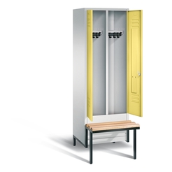 C+P Garderobenschrank Classic, H1850xB610xT500mm