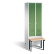 C+P Garderobenschrank Classic, H1850xB610xT500mm