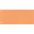Trennstreifen Kurz 22,5x10,5cm 160g orange 100 St./Pack.