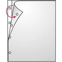 Veloflex Prospekthülle (mit Lochung)