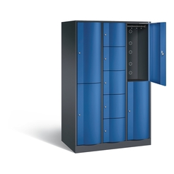 C+P Kombi-Schließfachschrank Resisto, H1950xB1148xT640mm