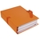 Dokumentenmappe aus kaschiertem Karton 2,7mm, dehnbarer Faltenrücken, 24x32cm für DIN A4