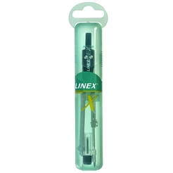 LINEX 15 Schulzirkel, Bleizirkel 140mm, ein Schenkel mit Gelenk und Minendose