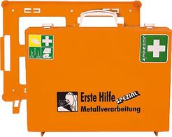 SÖHNGEN® Erste-Hilfe-Koffer/0360108, ora, Metallverarbeitung; B400xH300xT150mm