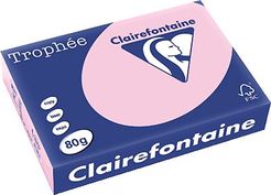 Clairefontaine Trophee Papier Pastell/1973C A4 rosa 80g Inh. 500 Blatt