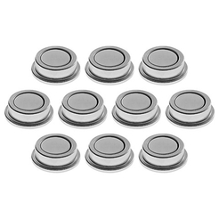 magnetoplan® Magnet DISCOFIX FORTE - rund, VE 10 Stk - silber