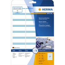 HERMA SPECIAL A4 Namens- / Textiletiketten Acetatseide
