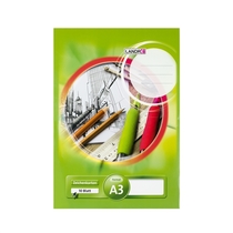 LandreZeichenkartonblock, A3, 10 B, latt, 190g / m², an der langen Seite