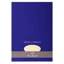 G.LALO Block Vergé de France/12716L, elfenbein, DIN A4, 100g/qm, Inh. 50