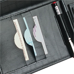 MONOLITH 2000002271 - Pilotenkoffer mit Laptopfach, Schwarz 46x33x20 cm