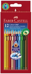 Faber-Castell 12er Etui Farbstift Colour GRIP