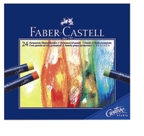 Faber-Castell 24er Etui Ölpastellkreide STUDIO-Qualität