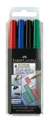 Faber-Castell 4er Etui MULTIMARK non-permanent S