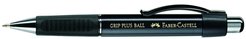 Faber-Castell Kugelschreiber GRIP PLUS BALL metallic-schwarz