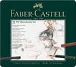 Faber-Castell PITT Monochrome Set medium im Metalletui