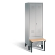 C+P Garderobenschrank Classic, H1850xB610xT500mm