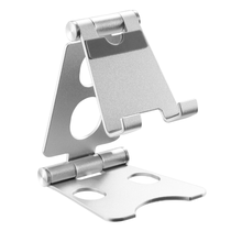 ACROPAQ ACPS1 Tragbarer Aluminium Smartphone-Halter Silber
