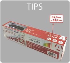 ACROPAQ LABELS - 100 A4 x 21 label = 2100 selbstklebende weiße Etiketten 63,5x38,1mm