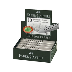 Faber-Castell Dreieckradierer GRIP grau