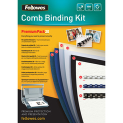 Fellowes® Plastikbindung Premium Kit