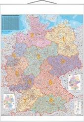 Franken Kartentafel Deutschland