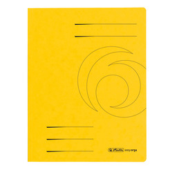Herlitz Einschlagmappe A4 Colorspan gelb