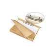 230 g//qm braun Herlitz 5874359 H/ängehefter A4 UniReg 5er Packung