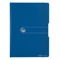 Herlitz Klemmbrettmappe Polyfoam A4 blau easy orga to go