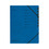 Herlitz Ordnungsmappe A4 Colorspan 1-7 blau