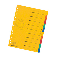 Herlitz Register A4 Colorspan XXL 10-teilig farbig