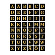 HERMA Buchstaben-, Zahlen-Etiketten, A-Z Folie