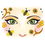 HERMA Face Art Sticker Honey Bee Art Decor