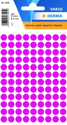 HERMA Farb-, Markierungspunkte, Vielzweck-Etiketten pink