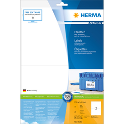 HERMA PREMIUM A4 Etiketten 10 Blatt / Packung