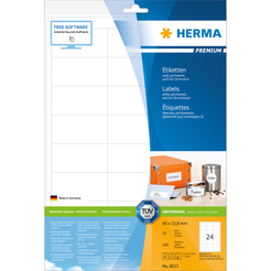 HERMA PREMIUM A4 Etiketten 10 Blatt / Packung