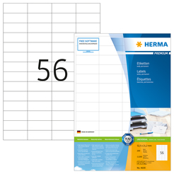 HERMA PREMIUM A4 Etiketten 200 Blatt / Packung