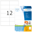 HERMA PREMIUM A4 Etiketten 25 Blatt / Packung