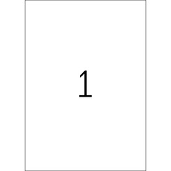 HERMA PREMIUM A4 Etiketten 25 Blatt / Packung