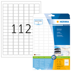 HERMA PREMIUM A4 Etiketten 25 Blatt / Packung