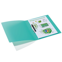 HERMA Ringbuch A4 transluzent grau