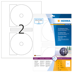 HERMA SPECIAL A4 CD-Etiketten (Inkjet Glossy)