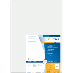 HERMA SPECIAL A4 Folien-Etiketten transparent