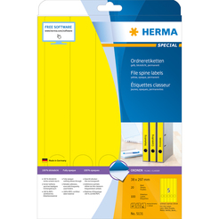 HERMA SPECIAL A4 Ordneretiketten