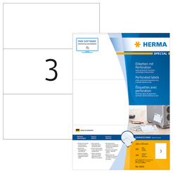 HERMA SPECIAL A4 perforierte Etiketten