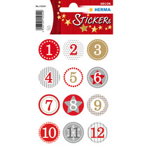 HERMA Sticker DECOR Adventskalendersticker