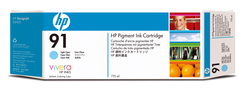 Hewlett-Packard Tintenpatrone cyan hell Vivera Tinte HP 91