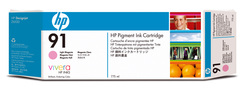 Hewlett-Packard Tintenpatrone magenta hell Vivera Tinte HP 91