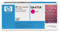 HP Color LaserJet Druckkassette magenta Q6473A